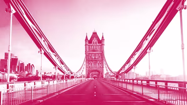 artistic rendering of london landmarks